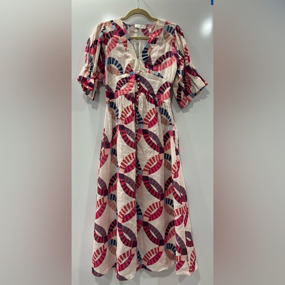 DEA KUDIBAL LINEN DRESS SIZE XS